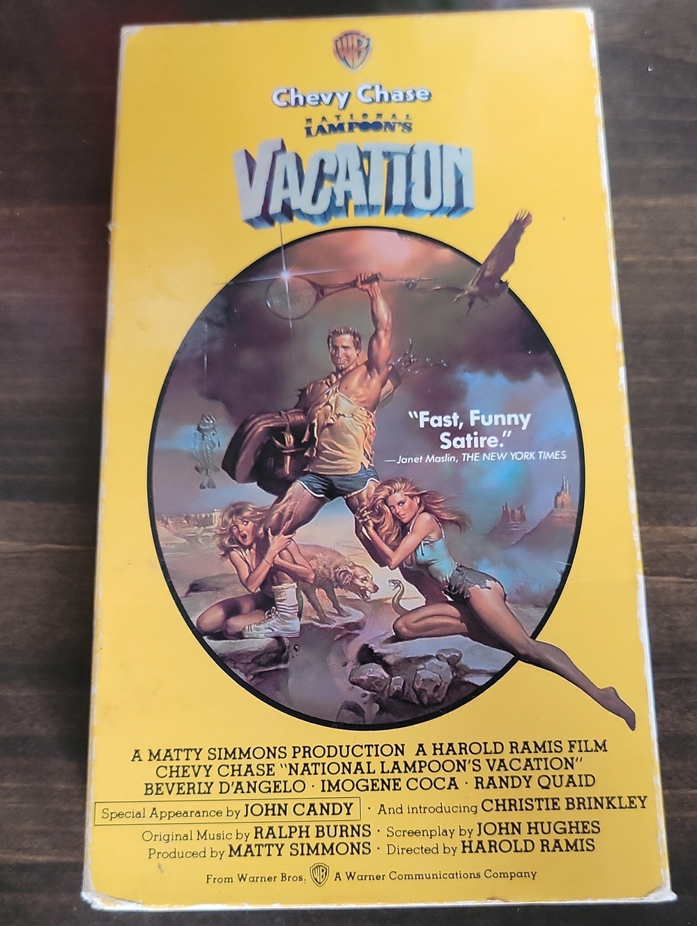 National Lampoon's Vacation (Yellow Cover) - - Vintage Movie VHS